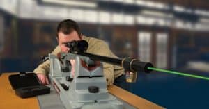 how to sight in a scope with a laser bore sighter