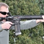 how to use open sights on a rifle