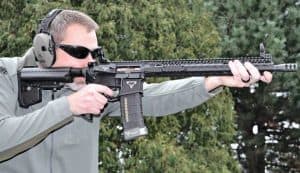 how to use open sights on a rifle