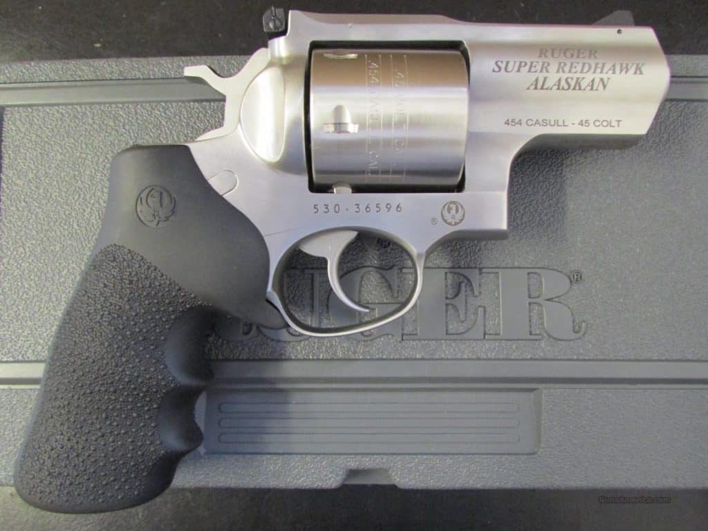 RUGER SUPER REDHAWK ALASKAN DOUBLE-ACTION REVOLVER​