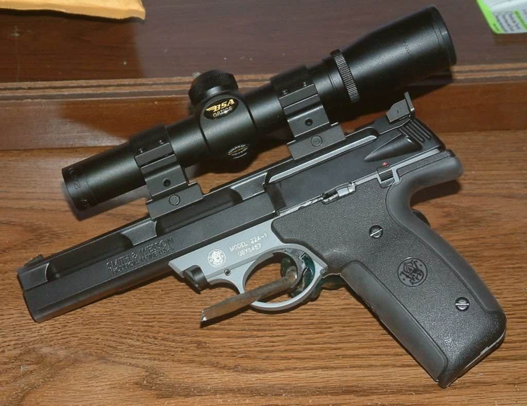 best 22 pistol scope