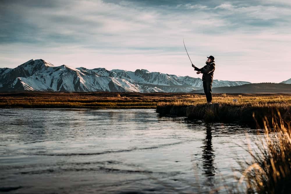 carrying a gun while fishing