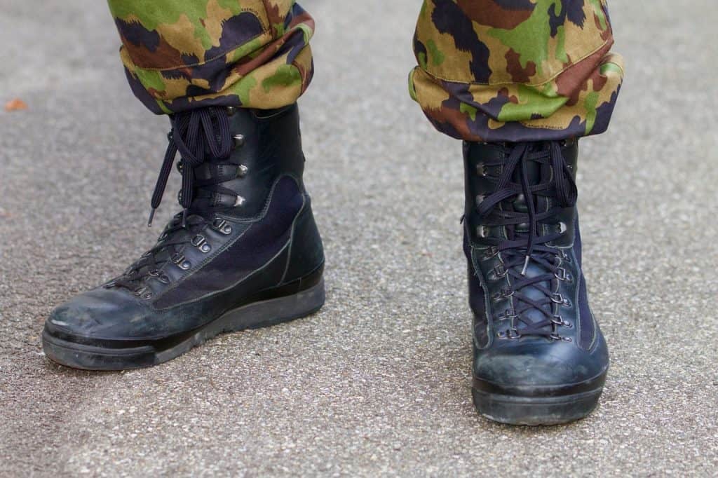 military boots